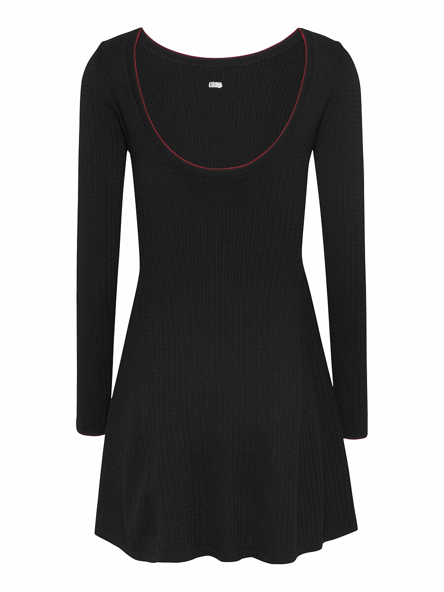 TOMMY JEANS<br>Vestido de manga comprida