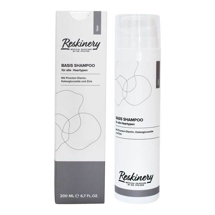 Reskinery Basis Shampoo für alle Haartypen, 200 ml