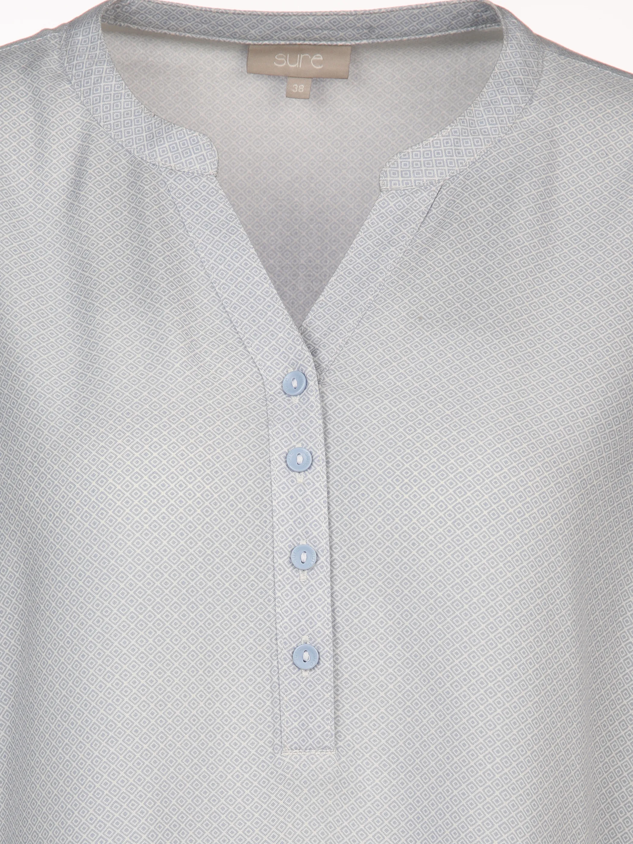 Damen Bluse im Minimalprint