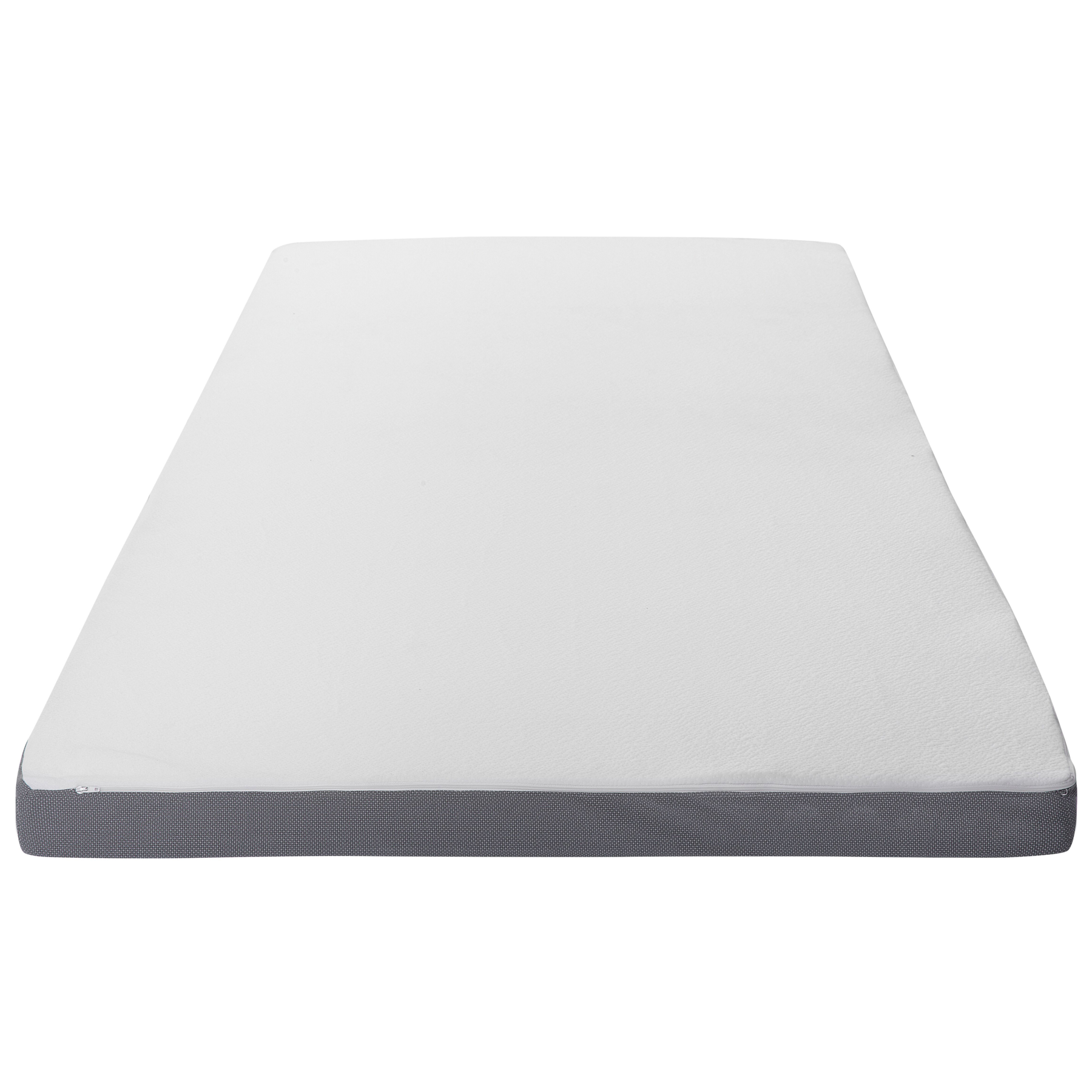 Beliani - SLUMBER - Matrastopper - Grijs 180 x 200 cm - Polyester