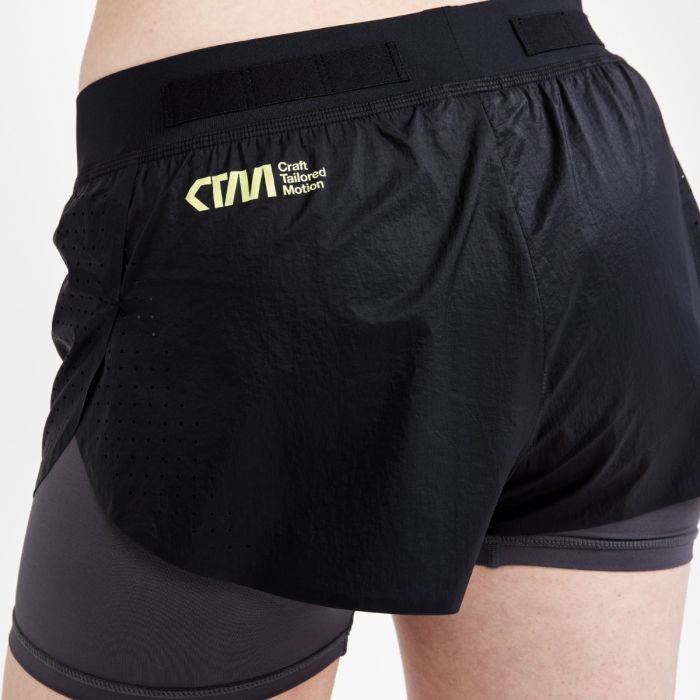 Craft Dame Shorts CTM Distance 2in1 Shorts Sort