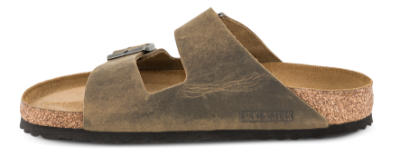 Birkenstock Arizona Soft Sandal Regular Faded Khaki Brun 1019313