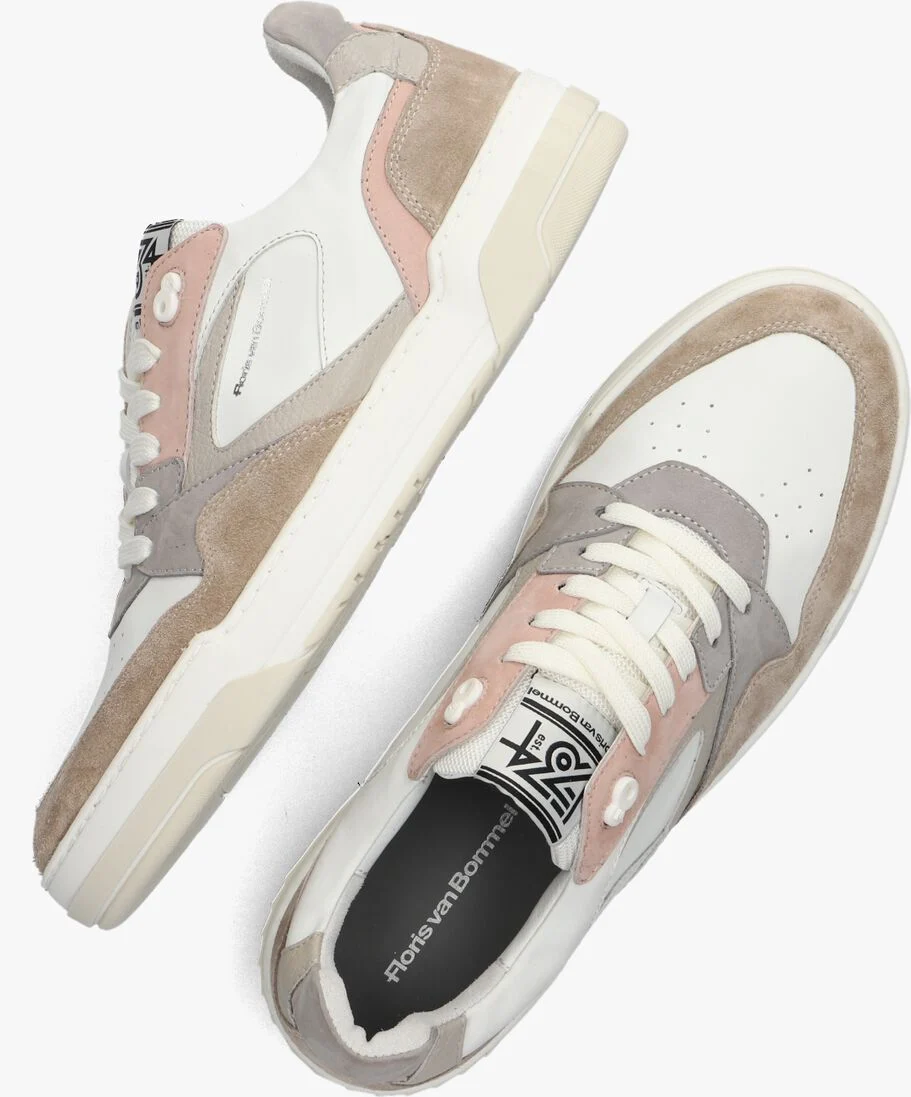 FLORIS VAN BOMMEL bruine floris van bommel lage sneakers sfm-10201