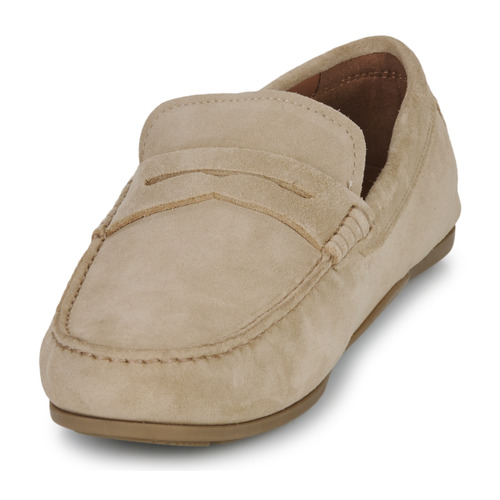 Tommy Hilfiger - CASUAL HILFIGER SUEDE DRIVER - Beige