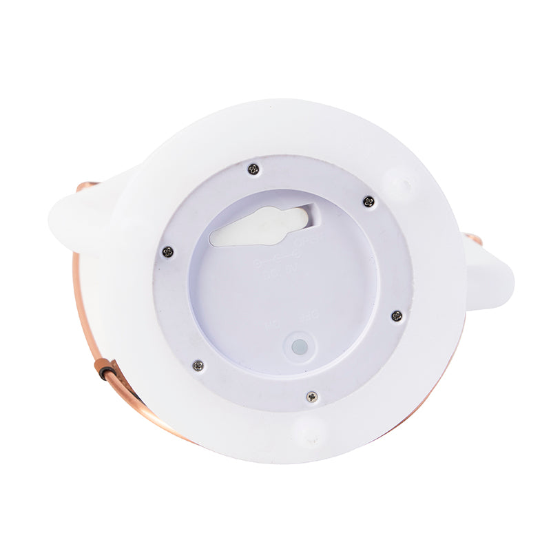 QAZQA Tafellamp oplaadbaar 30 cm IP44 wit - Storm Small