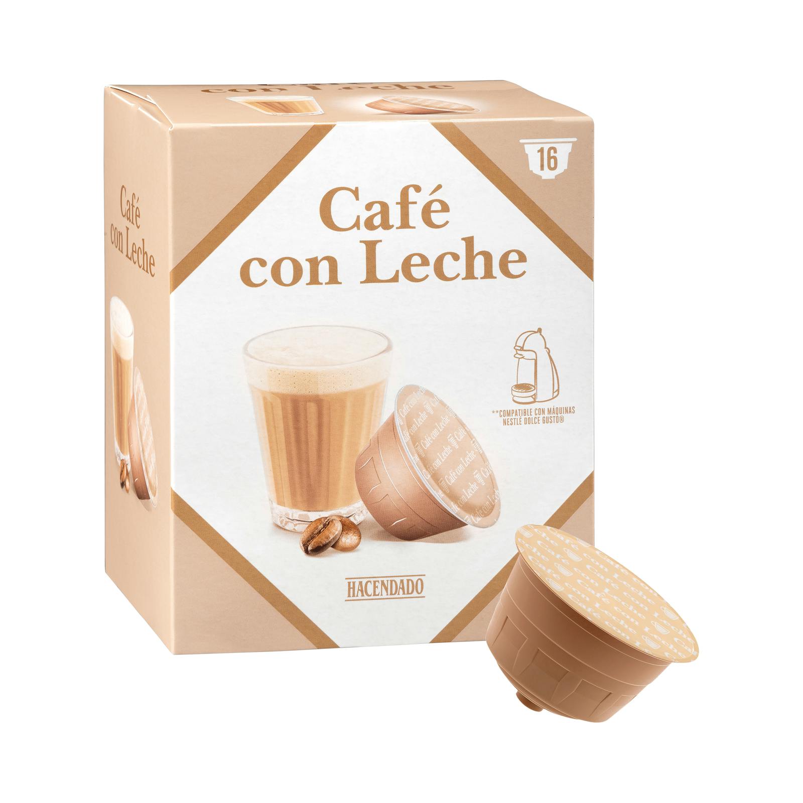 Café Hacendado au lait en capsules