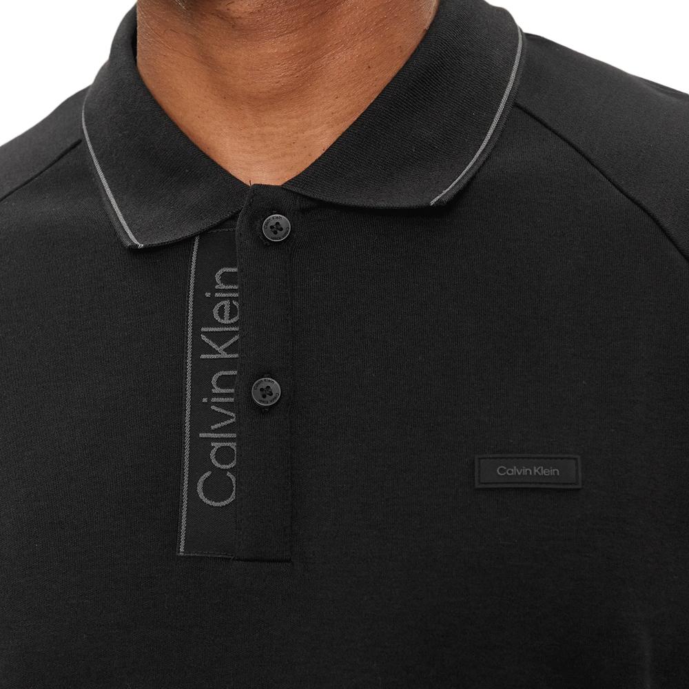 Calvin Klein Jeans Polo Noir Homme Calvin Klein Jeans K10K112463