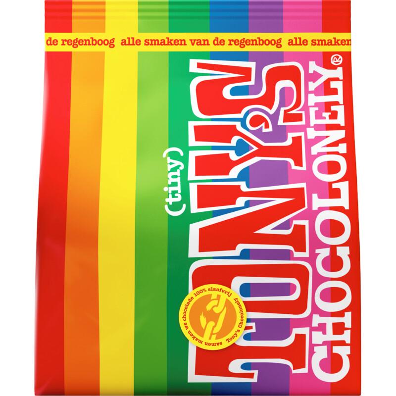 Tony's Chocolonely Rainbow mix