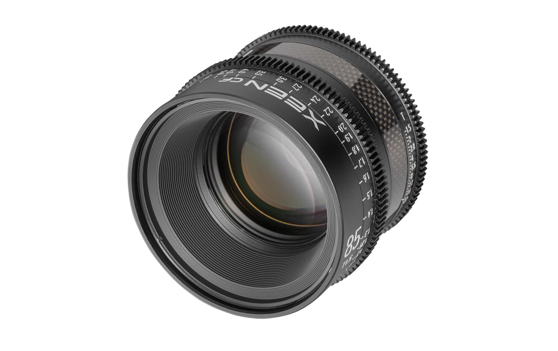 Festbrennweite XEEN CF Cinema 85mm T1.5 – Sony E-Mount<br>Kompaktes und flexibles Filmobjektiv