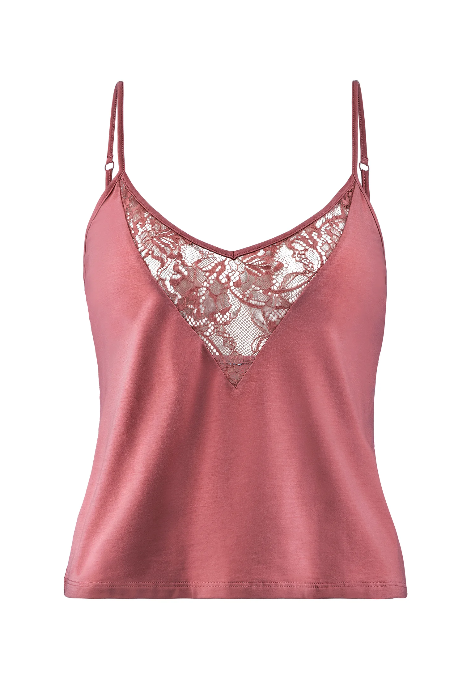 LAZY DAYS - Top à fines bretelles | Rose