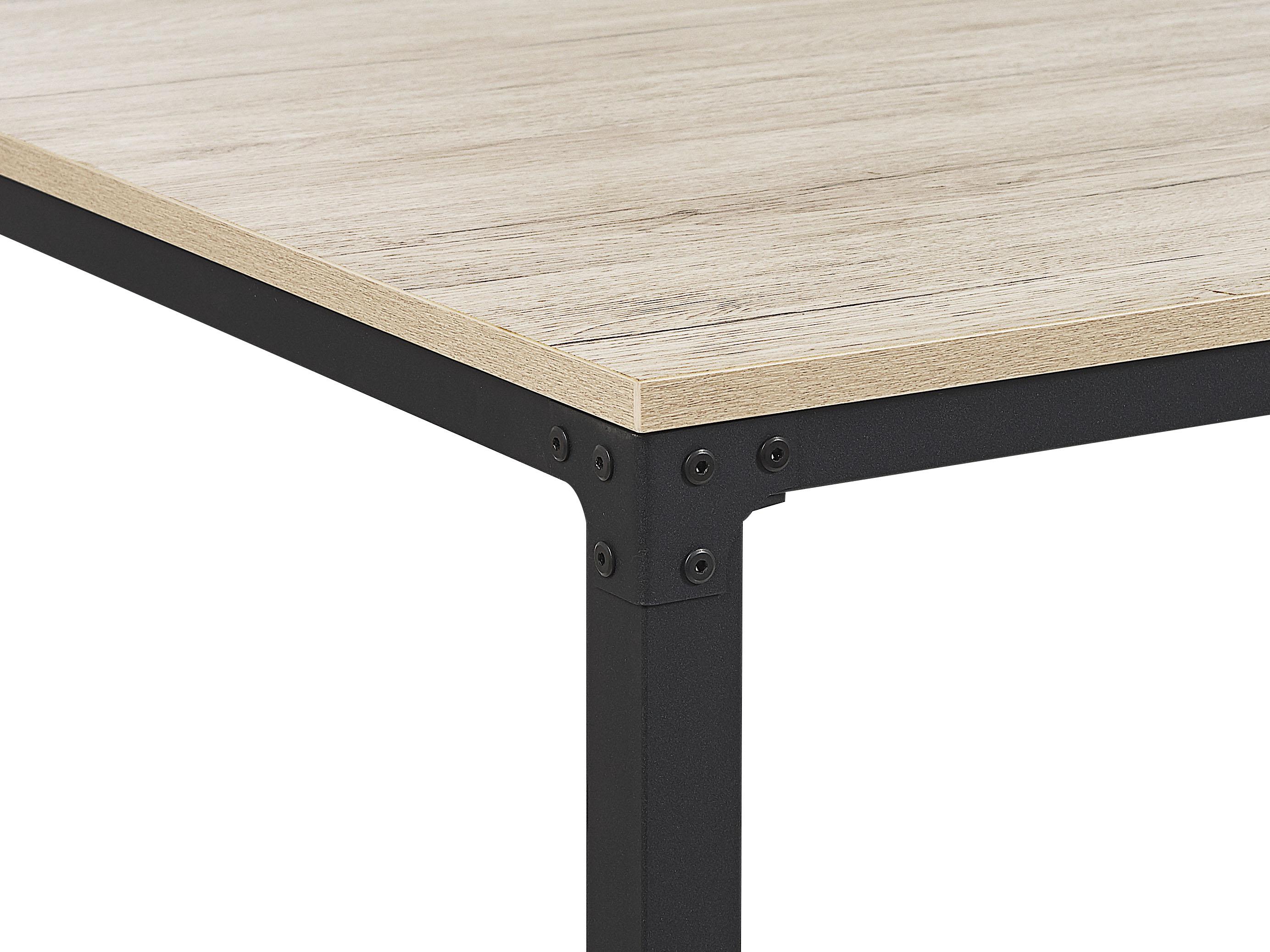 Eettafel HOCKLEY Lichtbruin 90 cm 150 cm