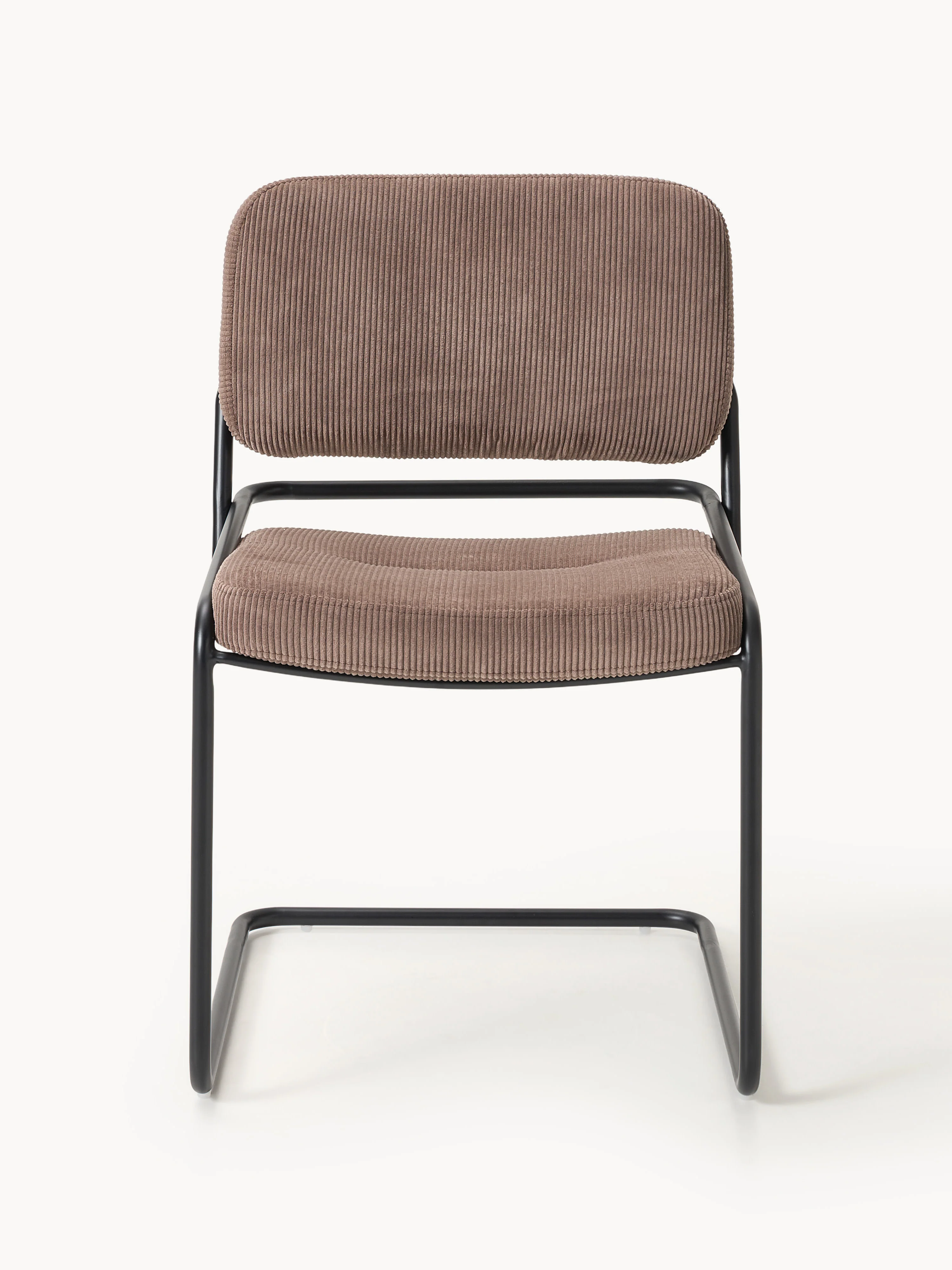 Cantilever stoel Don van corduroy