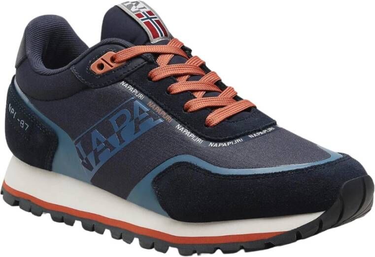 Napapijri Polyester en Leren Hardloopsneakers