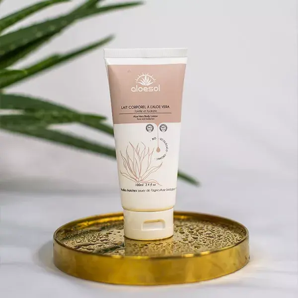 Loção Corporal Tonificante Aloesol com Aloe Vera Orgânica 200ml