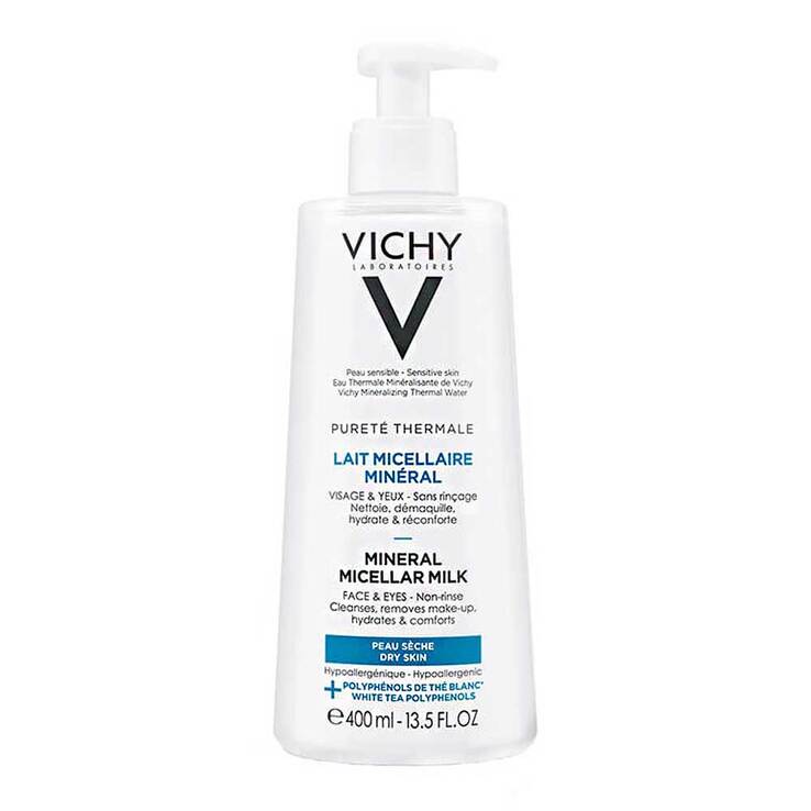 Vichy Purete Thermale Mineral Mizellen-Milch dry, 400 ml