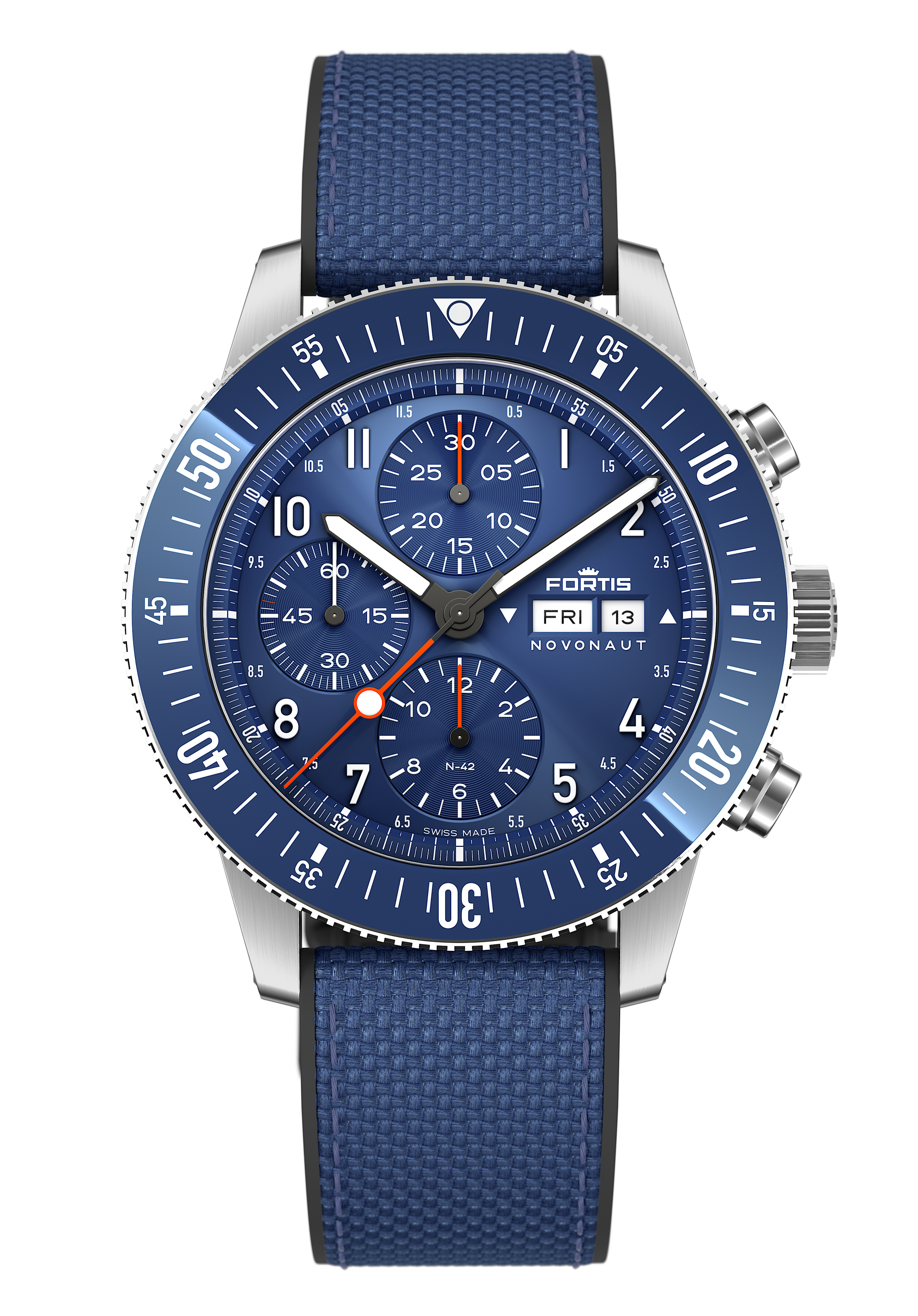 Fortis Novonaut N-42 Cobalt Blue Hybrid F2040013