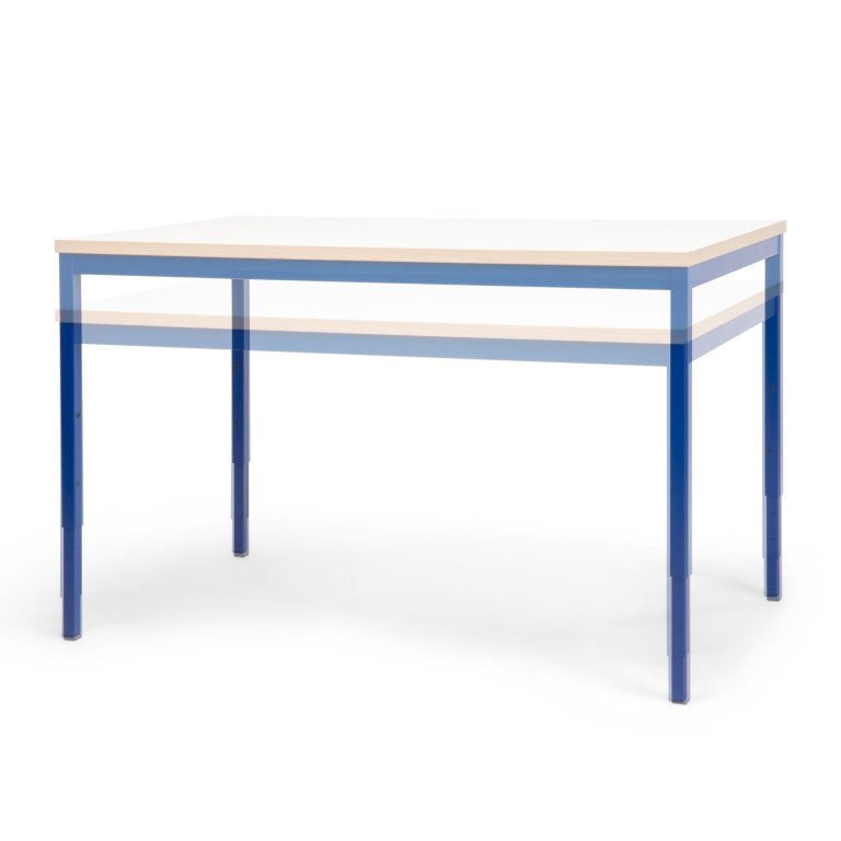 Modulor Tisch M für Kinder, ultramarinblau