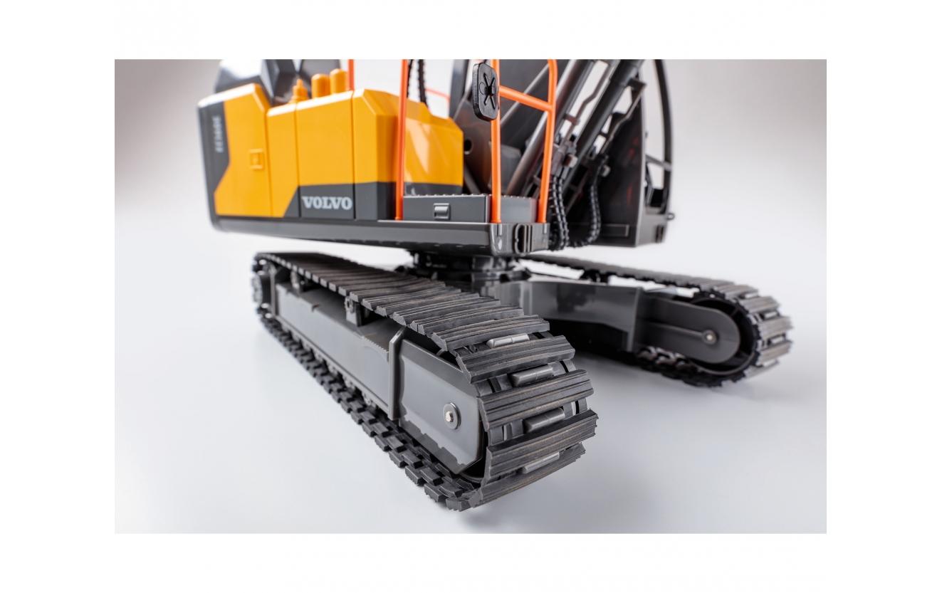 Bagger Volvo 1:16, RTRVoll Funktionsfähiger Volvo Kettenbagger mit 2.4 GHz Fernsteuerung