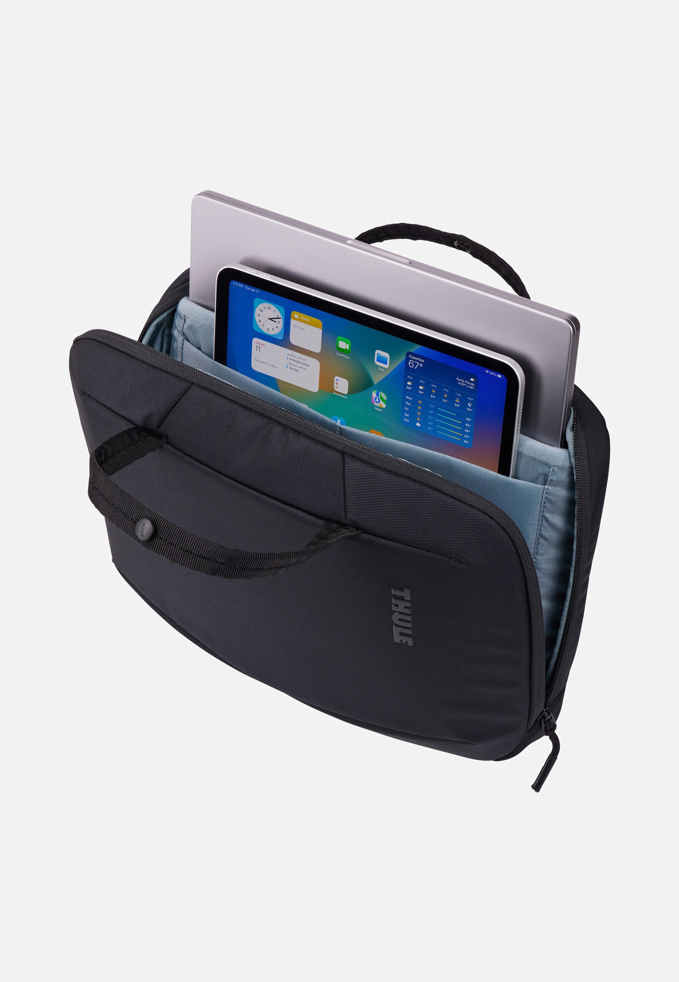 Subterra 2 Attaché 14'' Black - Aktentasche
