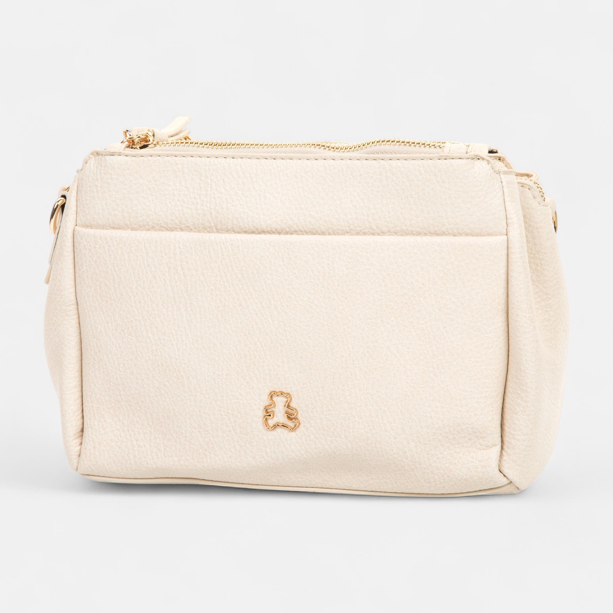 Sac bandoulière beige