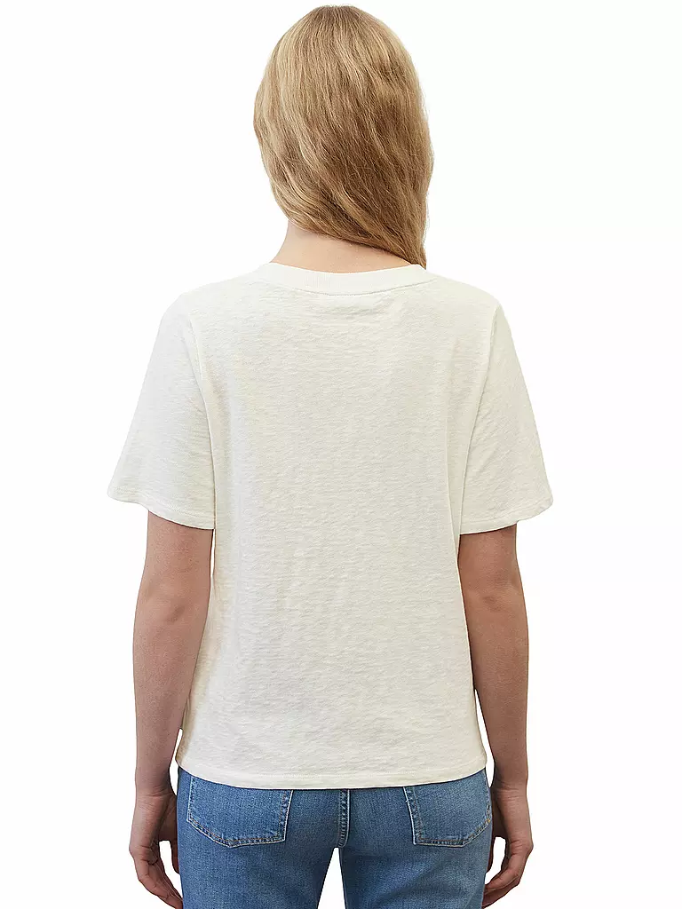 MARC O' POLO DENIM T-Shirt Relaxed Fit weiss