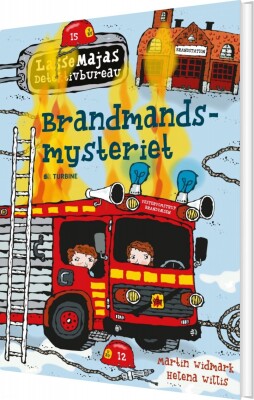 Lassemajas Detektivbureau - Brandmandsmysteriet - Martin Widmark - Bog