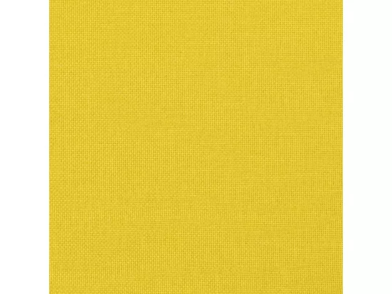 Ensemble de canapés 2 pièces avec coussins jaune clair tissu