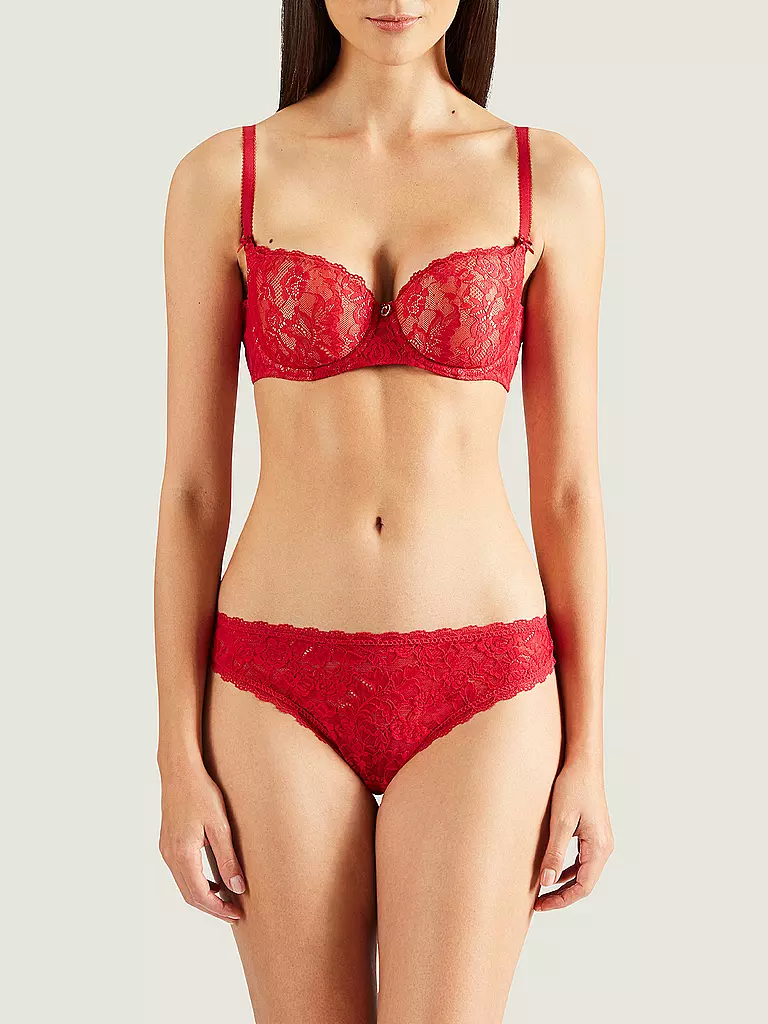 AUBADE Taillen String Rosessence ( Gala ) rot