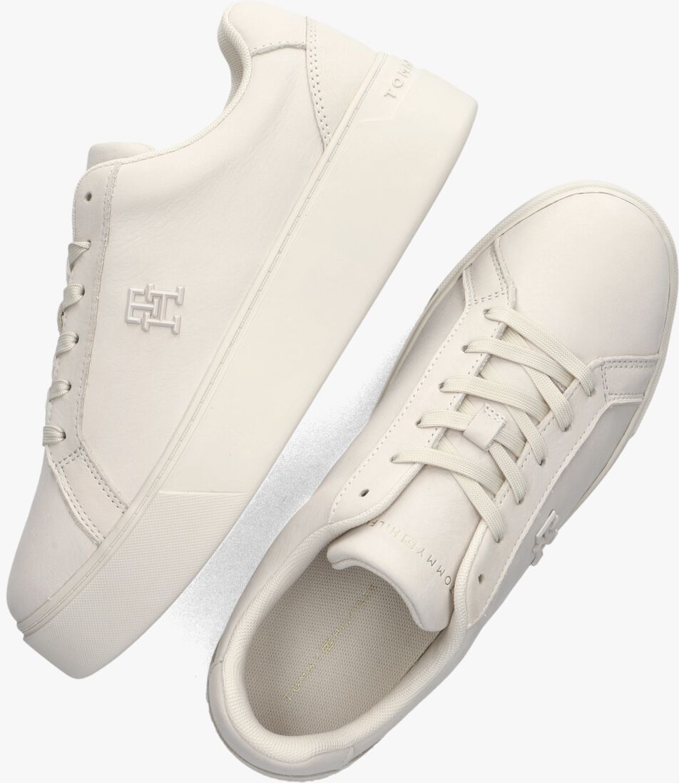 TOMMY HILFIGER beige tommy hilfiger lage sneakers platform court