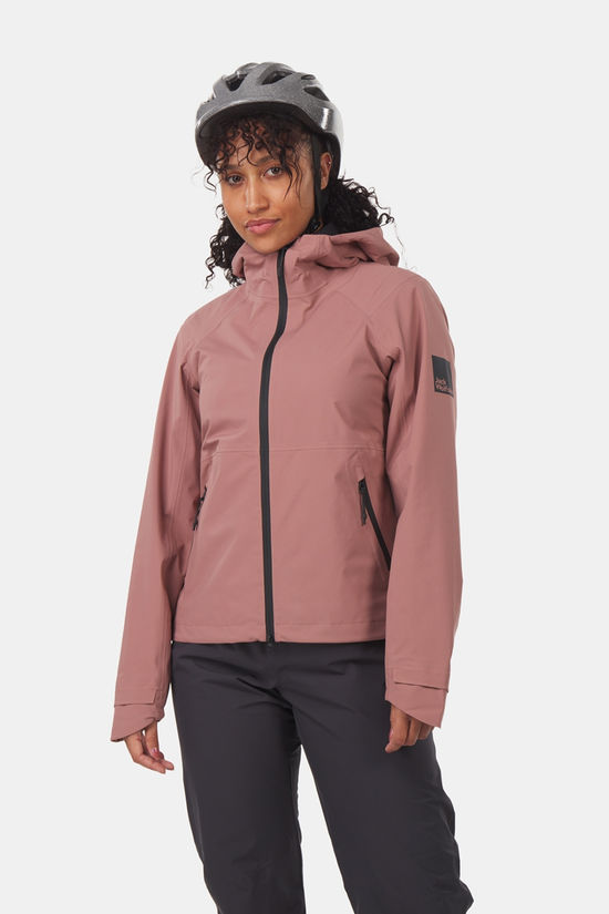 Jack Wolfskin Jack Wolfskin Bike Commute Mono Hardshell Fietsjas Dames