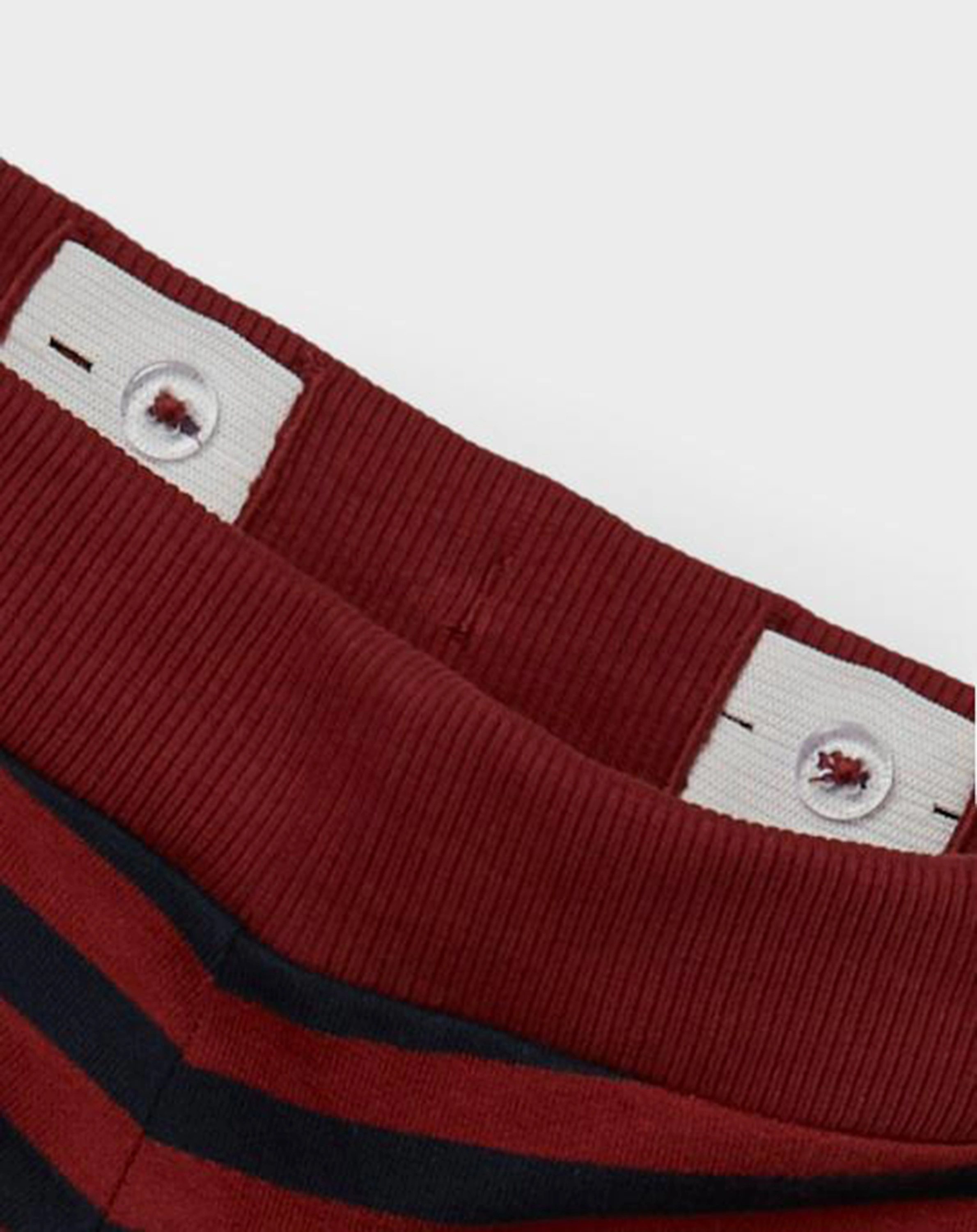 Sweathose NMMRANANHIPPO gestreift in rosewood