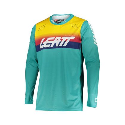 Maillot cross Leatt 4.5 LITE - AQUA 2022 - Bleu