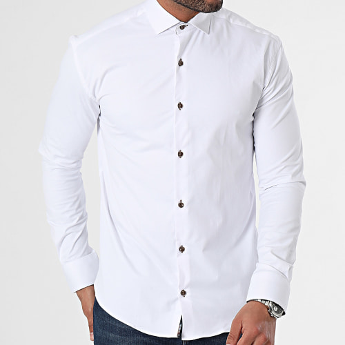 Chemise Manches Longues Blanc