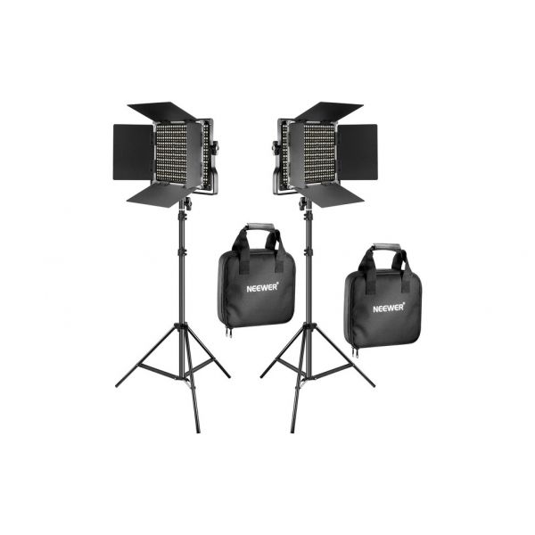 Neewer Kit Iluminadores LED CRI 97  3200 a 5600K 660LEDs