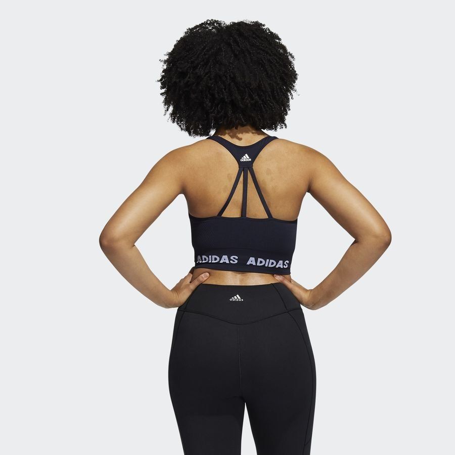adidas Brassière Aeroknit - Bleu Marine Femme