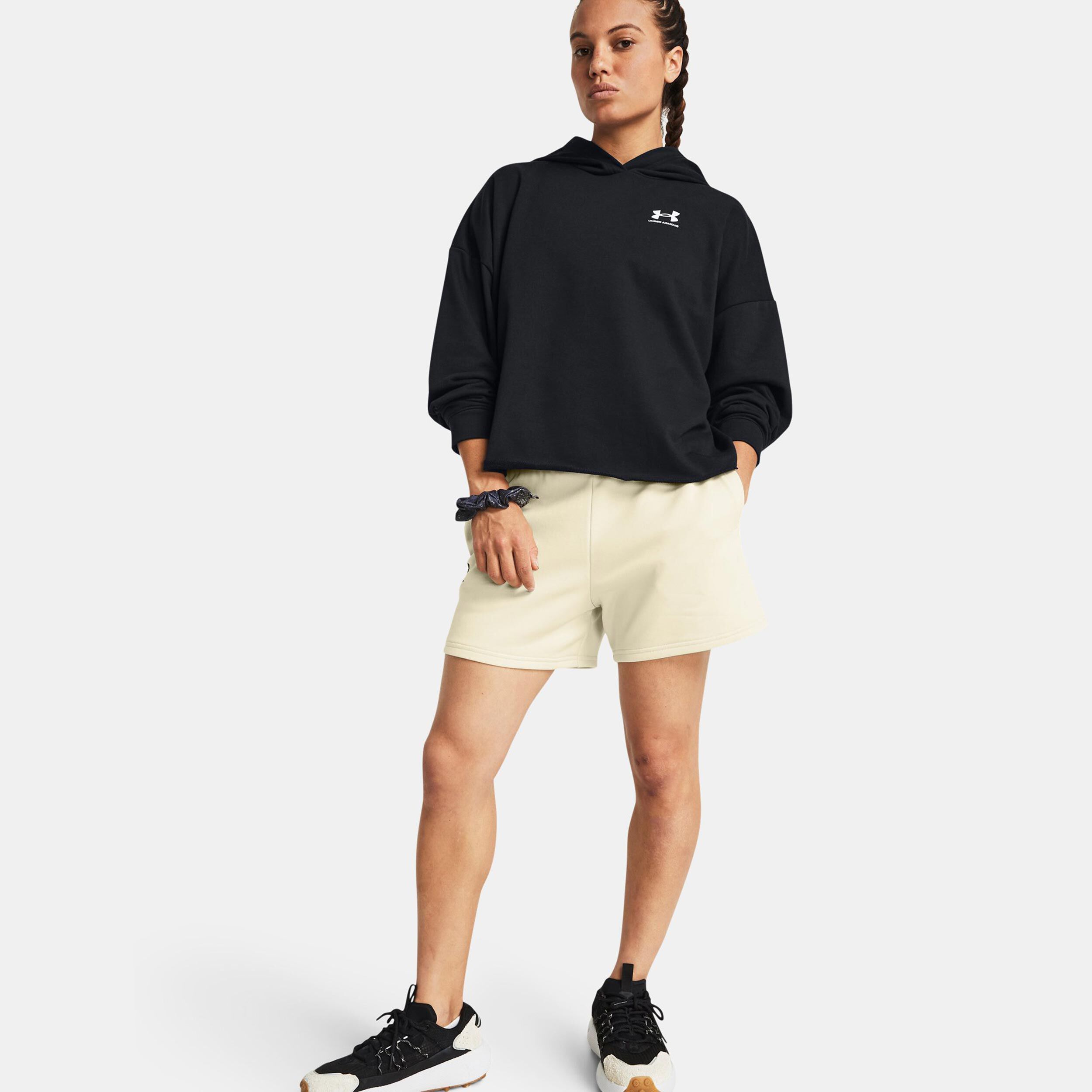 Under Armour UA Rival Terry OS Sweat À Capuche Femmes - Noir