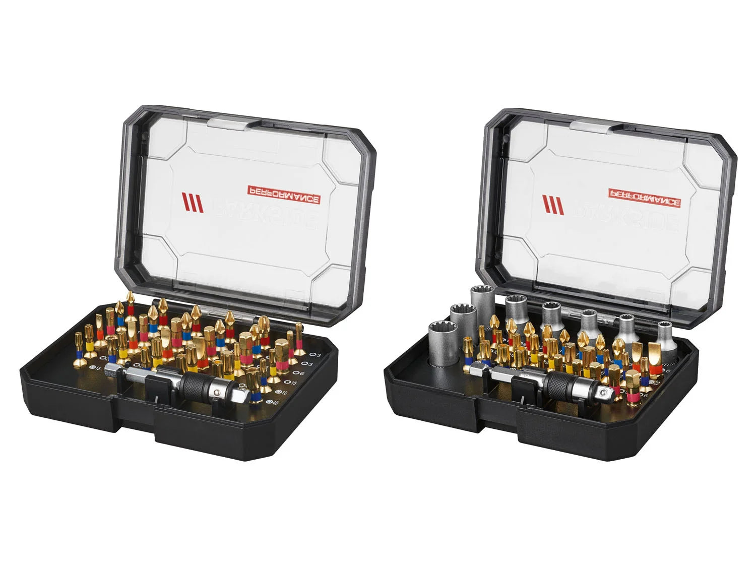 PARKSIDE PERFORMANCE&reg; torsion bit set / bit and socket set &raquo;PBSP 2 B2&laquo;