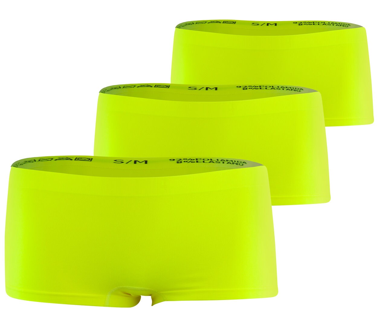 Yenita® Seamless Pantys 3er Set, Microfaser