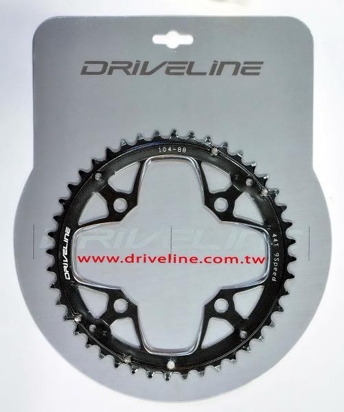 Driveline Klinge ø104 44T sort