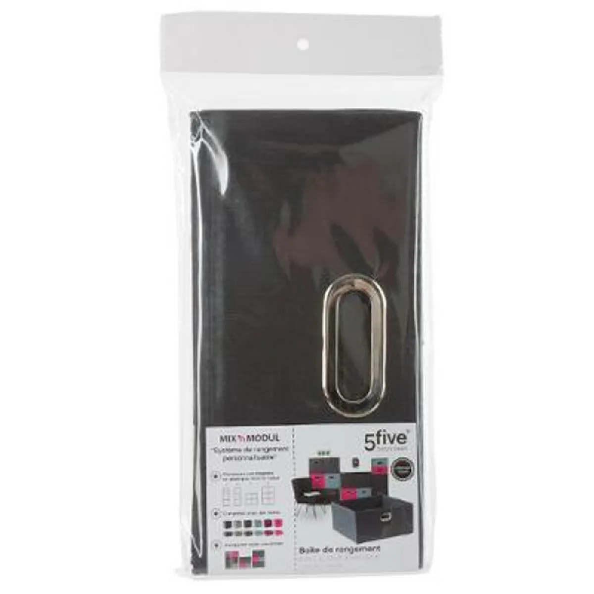 Boîte de Rangement Pliable - Gris Anthracite