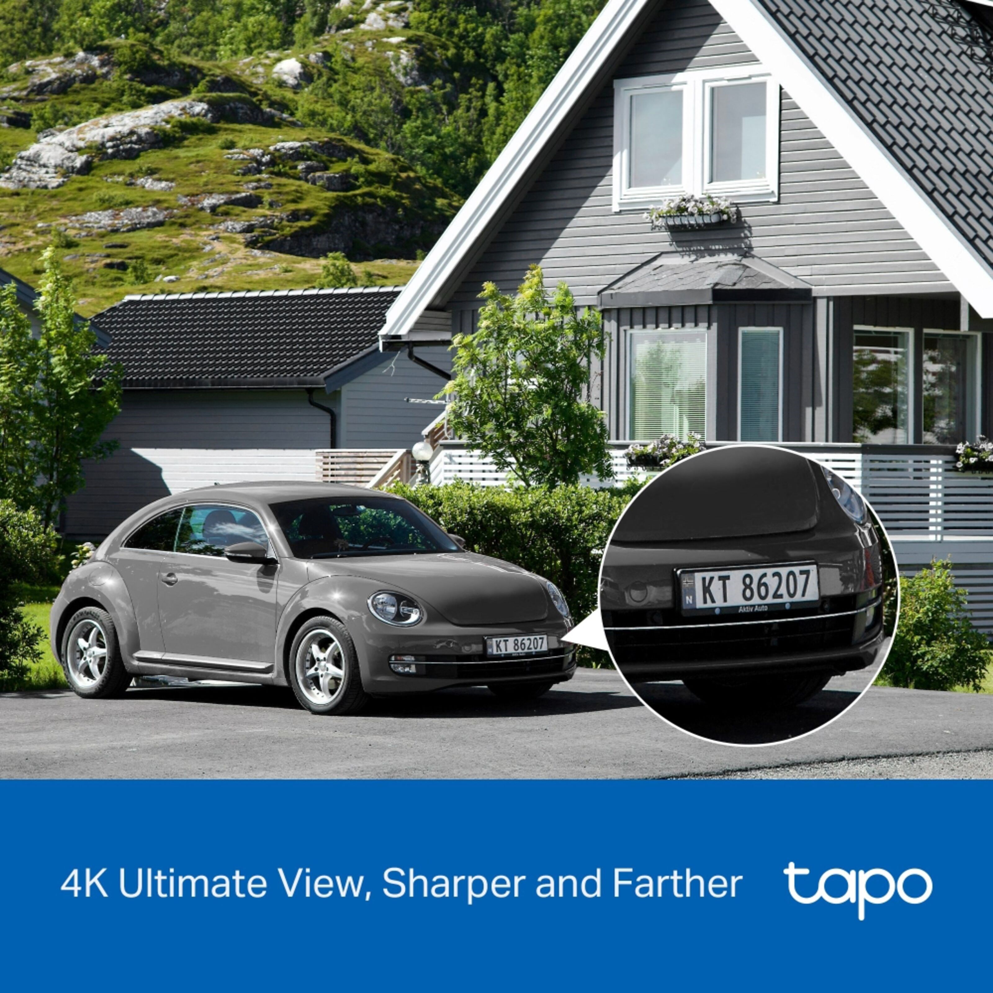 TP-link Tapo C660 KIT – Solcelledrevet 4K overvåkningskamera