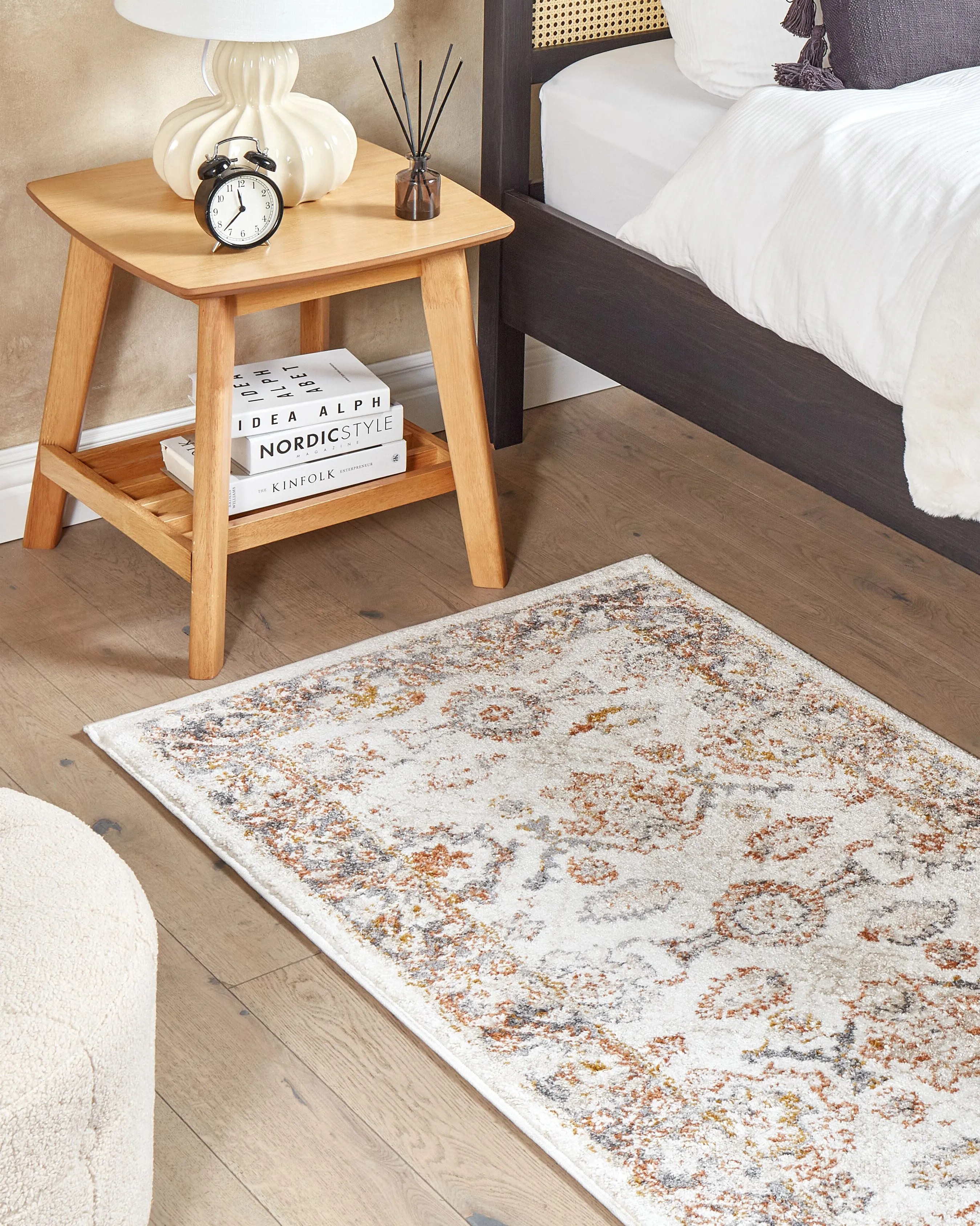Vloerkleed NURNUS Beige 80 x 150 cm