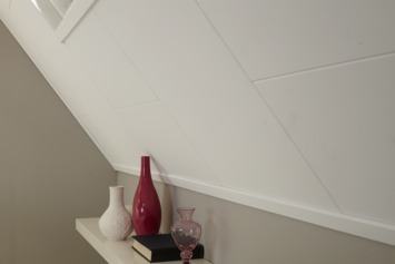 Agnes plafondplaat wit stuc 1200 x 600 x 12 mm 4 stuks