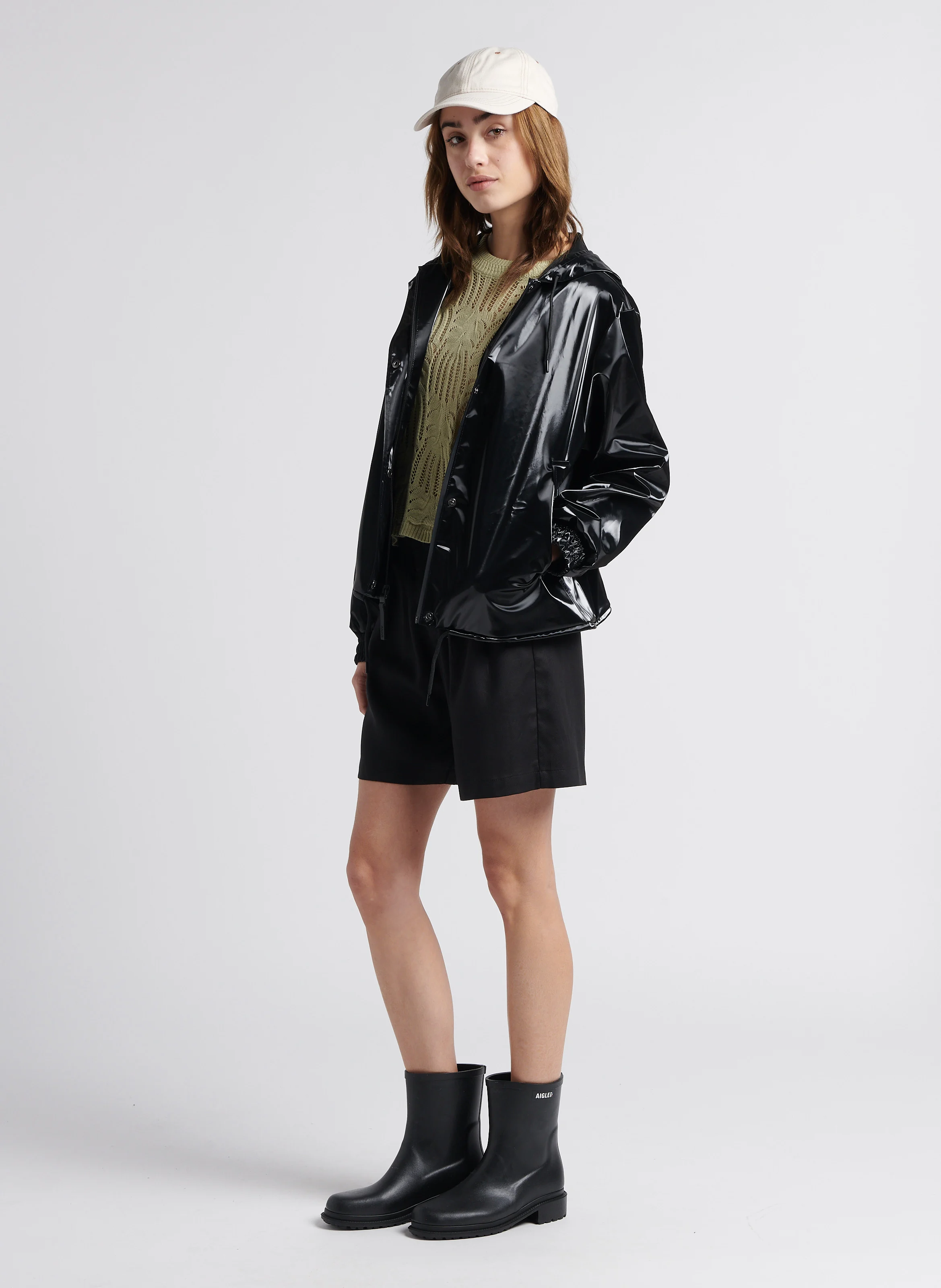 FULFEEL MID NL - Bottines de pluie| Noir