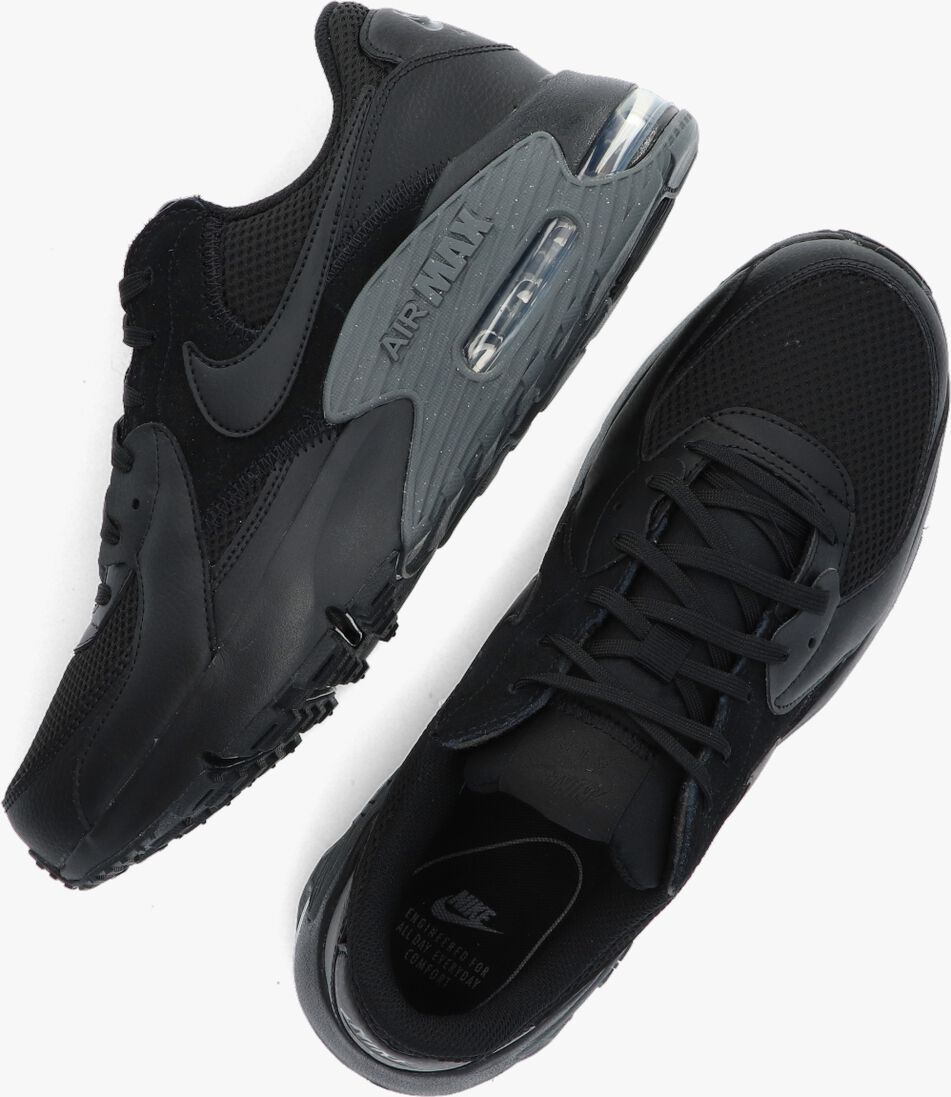 NIKE zwarte nike lage sneakers air max excee