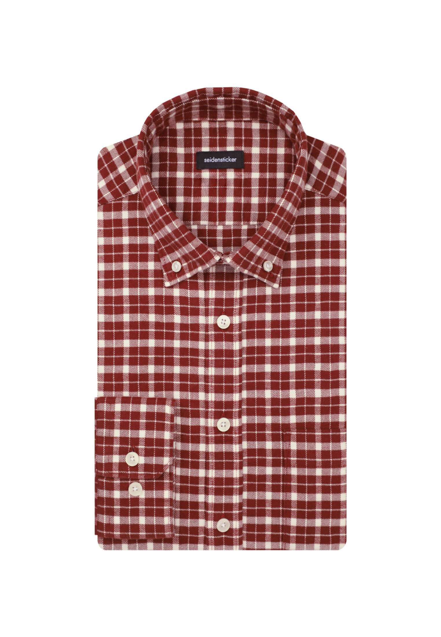Seidensticker| Herren Casual Hemd Schwarze Rose