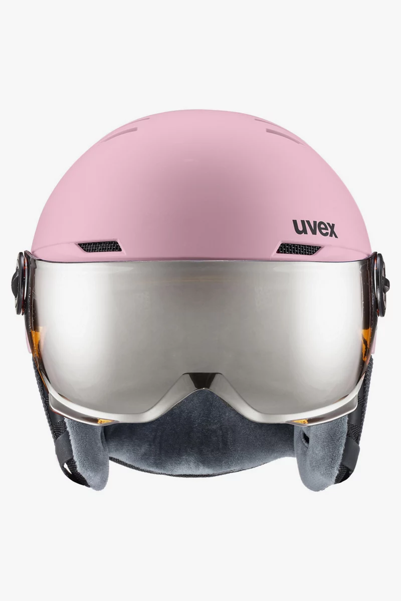 uvex rocket visor Kinder Skihelm
