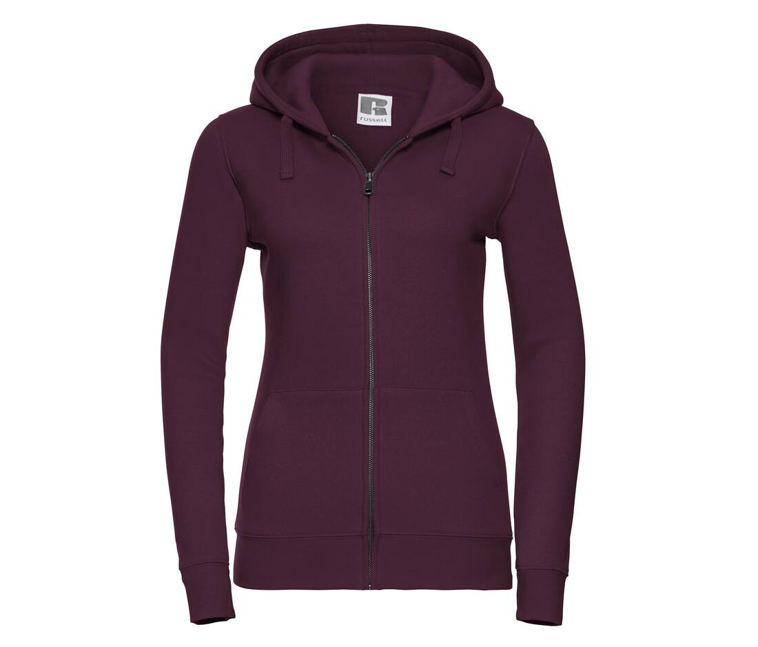 Russell JZ66F - Sweat Capuche Zippé Femme Authentique
