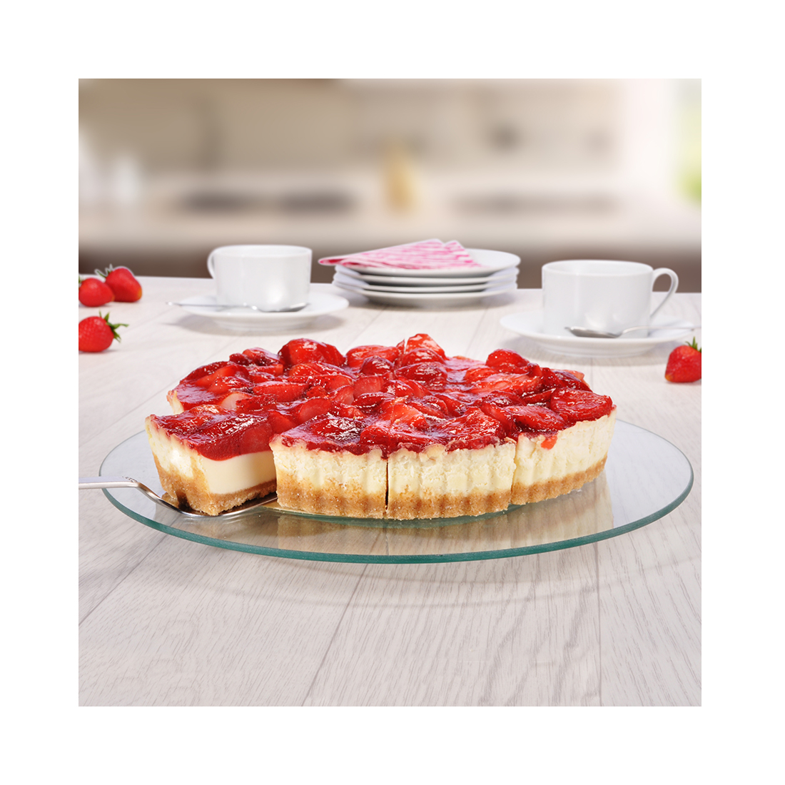 FS-STAR Drehbare Kuchenservierplatte