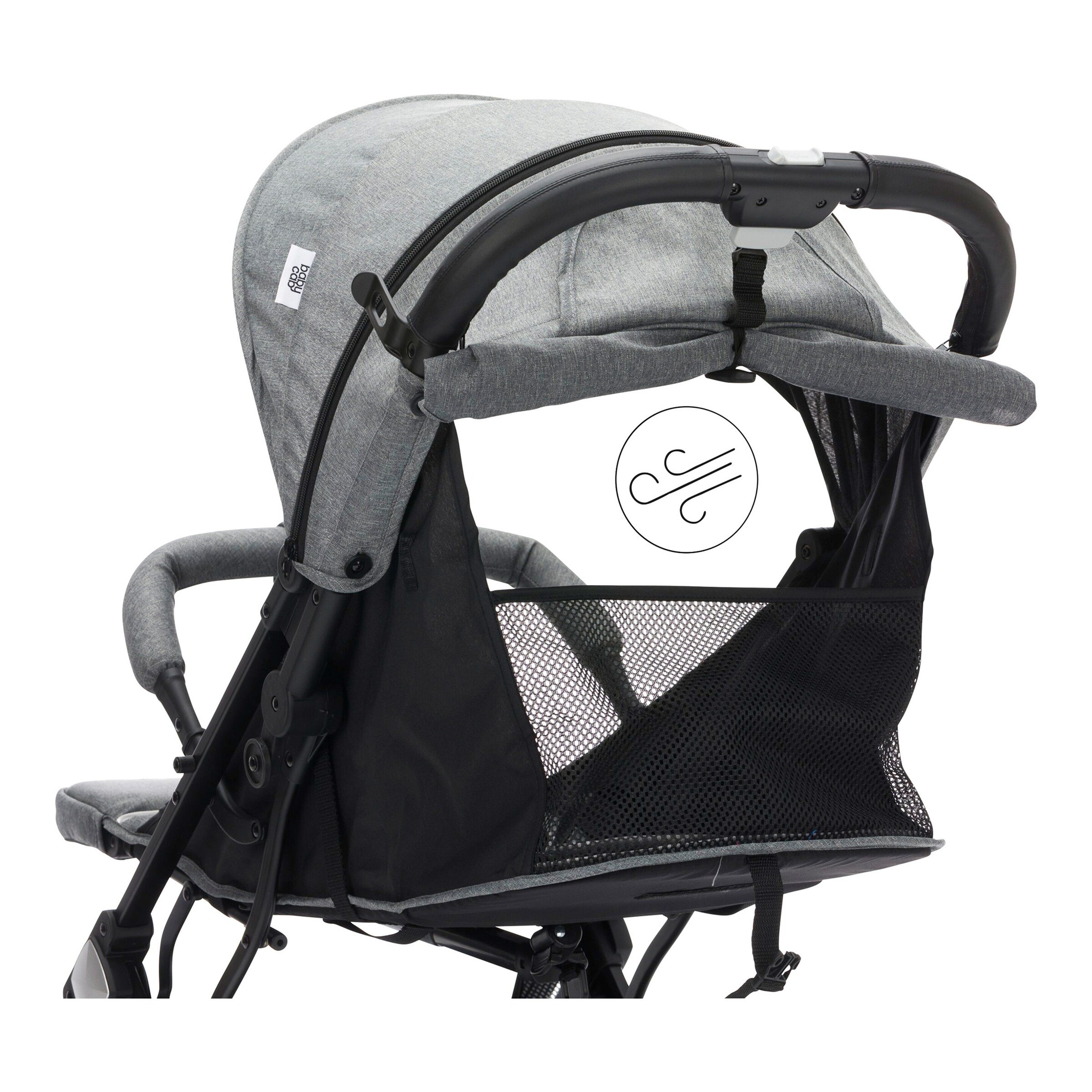 babycab Buggy Mailand grau